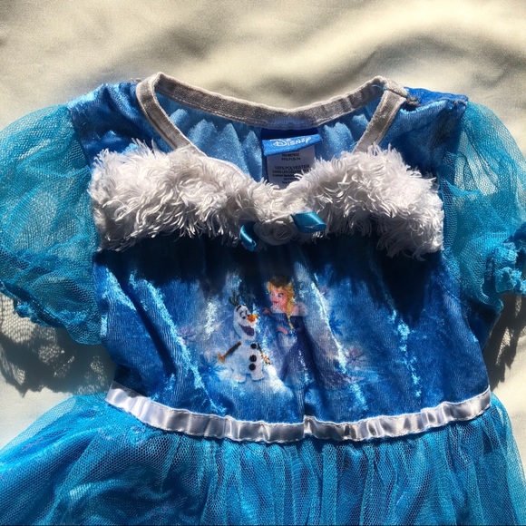 ❤️Disney Blue Dress 2T❤️ - Picture 4 of 4